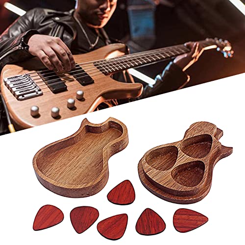 Boîte de médiators de Guitare en Forme de Guitare Boîte de médiator de Guitare Organisateur de médiator de Guitare Boîte… - Les Beatles, Paul McCartney, John Lennon, RIngo Starr, George Harrison Boîte de médiators de Guitare en Forme de Guitare Boîte de médiator de Guitare Organisateur de médiator de Guitare Boîte… – Image 3