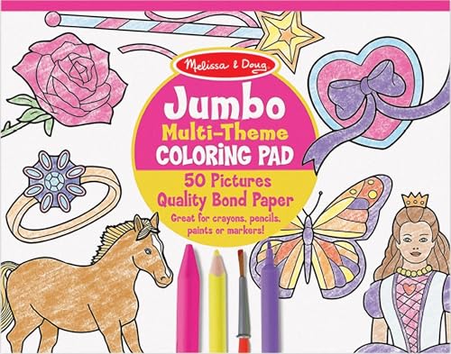 Melissa & Doug Jumbo 50-Page Kids' Coloring...