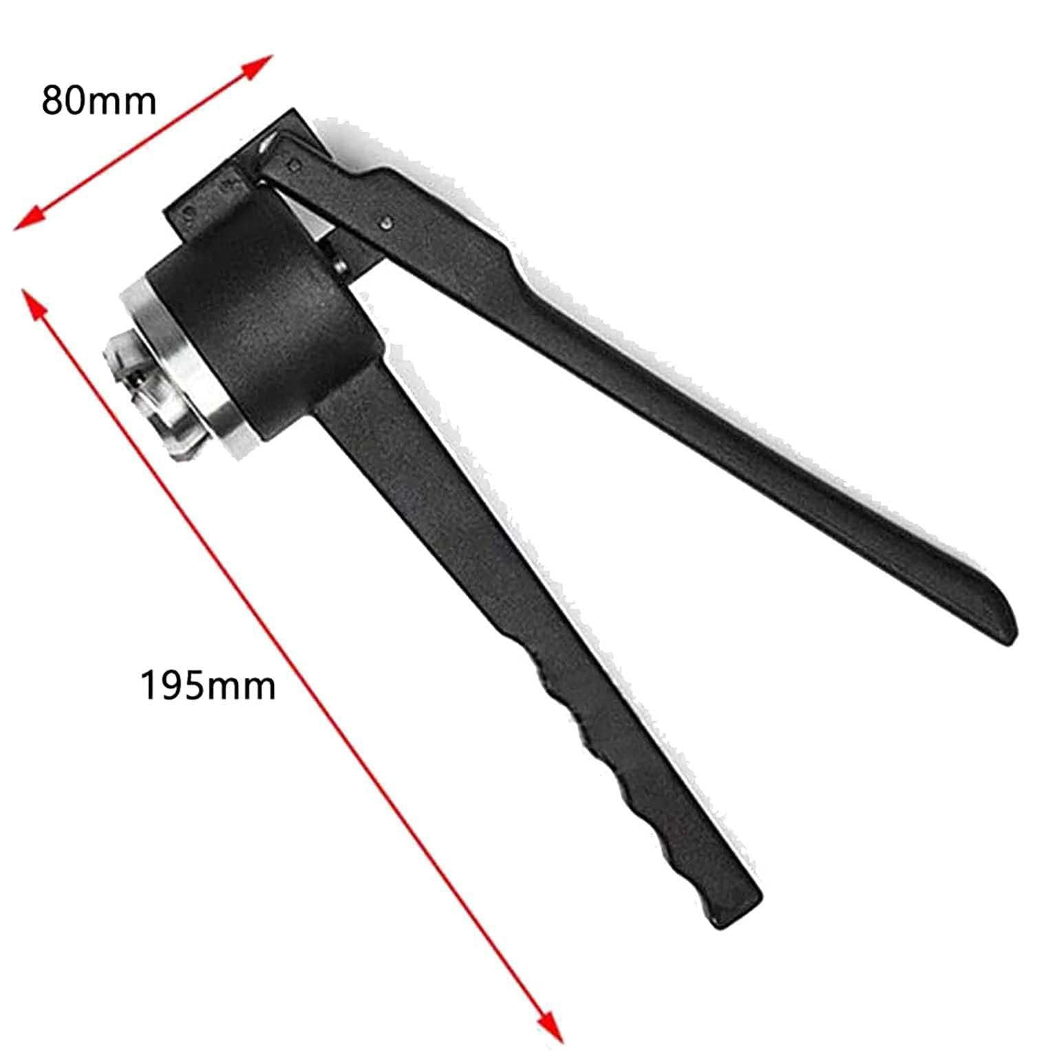 8-32mm Vial Capping Pliers, Hand Sealing Machine, Flip Vial Crimper, Adjustable Tightness/Stainless Steel/Good Sealing, for Full Aluminum Cover 13mm