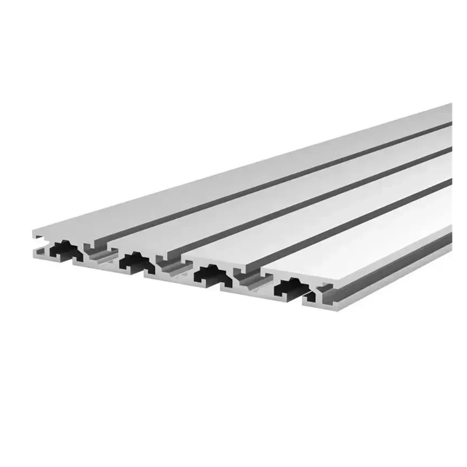 Piezas CNC de extrusión perfil aluminio 15180, carril lineal for bricolaje, banco trabajo impresora 3D, longitud 100/500/600-1000mm, 1 Uds(100mm)