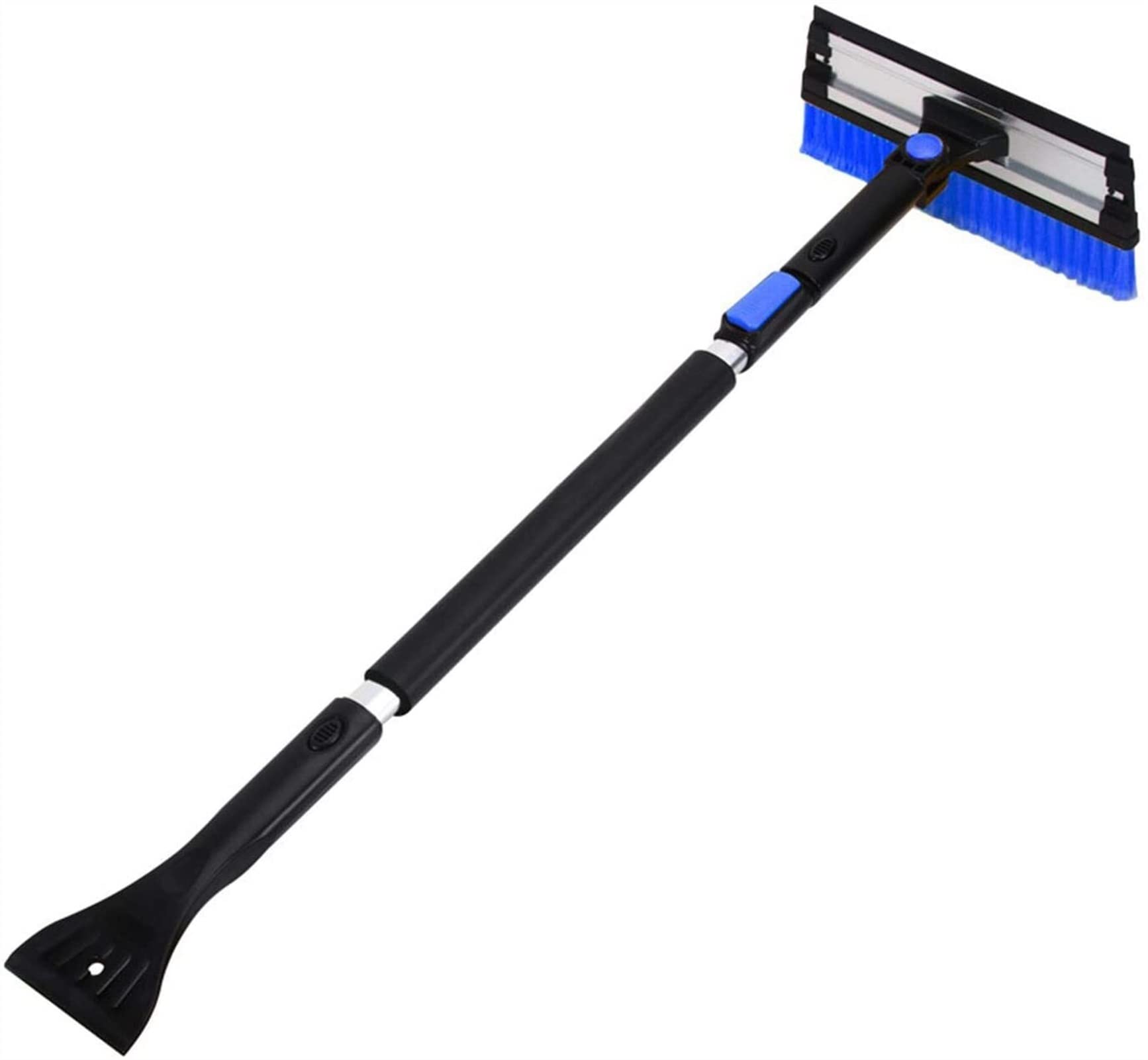 3 in 1 asportabile Auto da Snow ginestra con Raschietto di Neve Ghiaccio, rimozione di Neve Strumento per spazzole telescopico per Auto Auto Truck Windows Windows