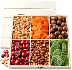 Snack Gift Basket | Easter, Holidays | Assorted Crate- Dried Fruit, Nut, Chocolate, Candy | Fast Prime Deliver