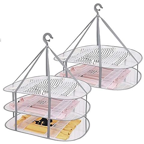 Fatiya Faltbarer Wäscheständer, winddicht Cover