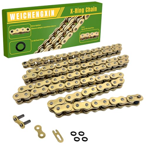 Gold 520 X-Ring Chain 118 Links