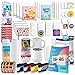 Brother SP-1 Sublimation Printer Deluxe Starter Bundle with Full Ink Set, 160 Sublimation Transfer Sheets, 56 Blanks, Tape and More