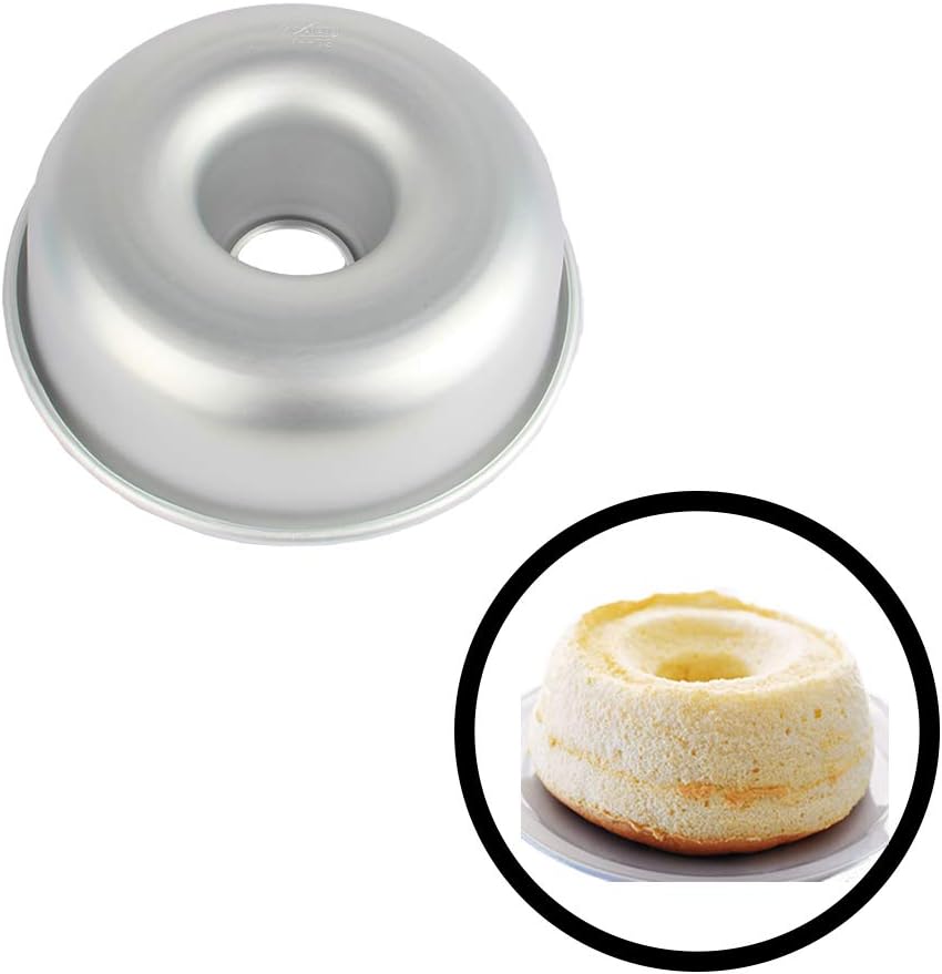 FineDecor Cake Anodized Aluminum Ring Mould Pan/Bundt Cake Mould, Silver, 9 Inch, FD 3119