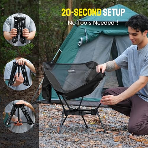 Mojest Portable Camping Chair MJFCCOUL-00001 の商品画像 3