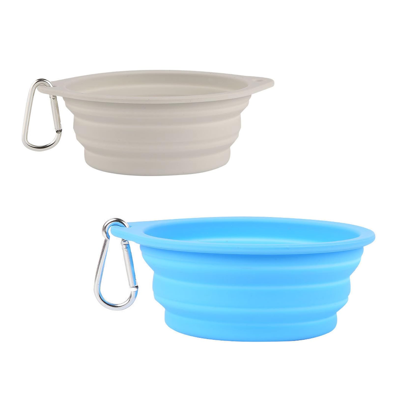 Ciotole Pieghevoli Per Cani GIEEU - Set 2 Pezzi In Silicone Da 350ml E 600ml - Foto 6