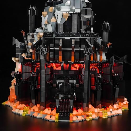 BRICKSHINING LED Lighting Compatible with Lego Barad-dûr 10333, Light Kit Compatible with Lego 10333, Giving Light to Model, NOT Included The Model Set（Standard Version） by Brickshining - Image 5