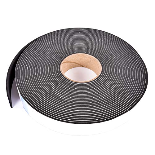 Sponge Neoprene Stripping W Adhesive 1-1 2in Wide X 1 8in Thick X 50ft Long
