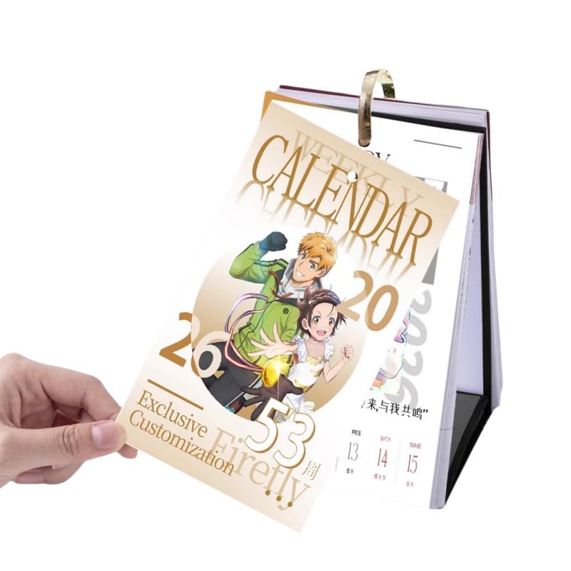 Amazon.co.jp: メダリスト 2026年 卓上カレンダー 54枚 結束いのり 狼