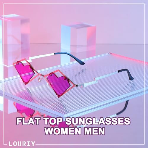 Irregular Love Hip-Hop Sunglasses - Unique Unisex Shades for Hip Style Lovers4