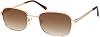 SOJOS SJ1177 Polarised Sunglasses for Men and Women Retro Rectangular Vintage Slim Square Sunglasses