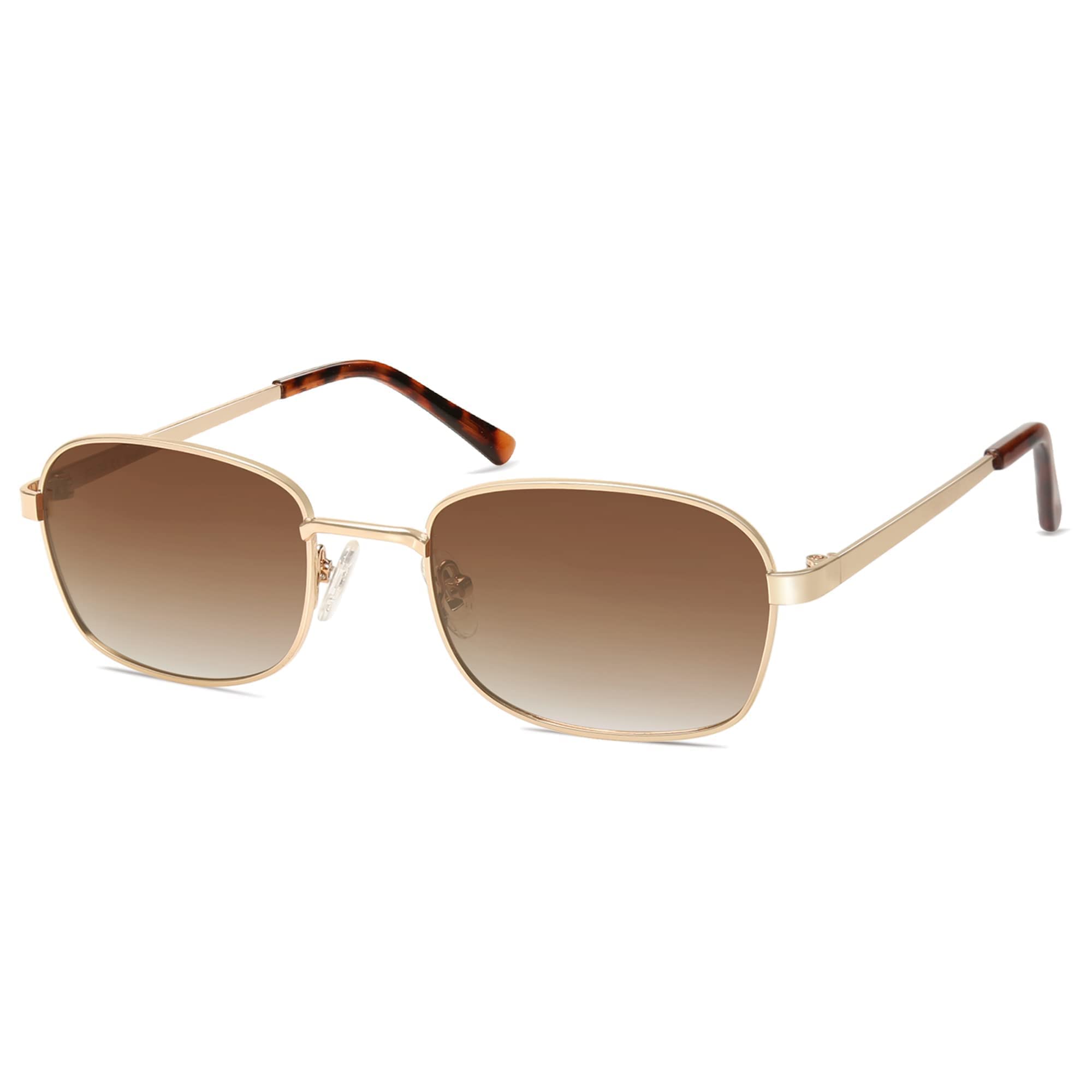 SOJOS Retro Polarized Oval Sunglasses for Women Men Trendy Classic Shades UV400 Protection SJ1177