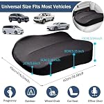 ACBAGI Adult Car Booster Seat for Driver, Driving Seat Cushion,Comfort Memory Foam Car Seat Cushion for Height, Seat Cushion for Car,Office Chair and Home Chair (Black A) - Image 2