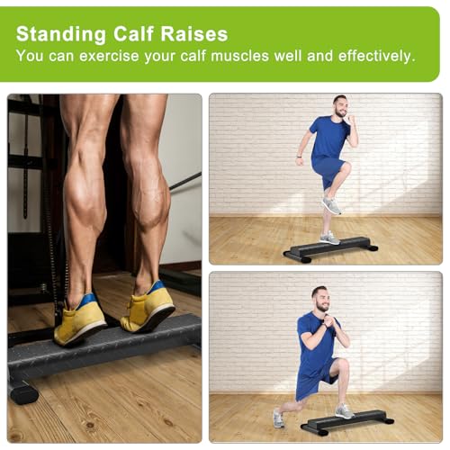 Image of Kipika Versatile Calf Raise Bar, Heavy Duty Steel Standing Calf-raise Stand