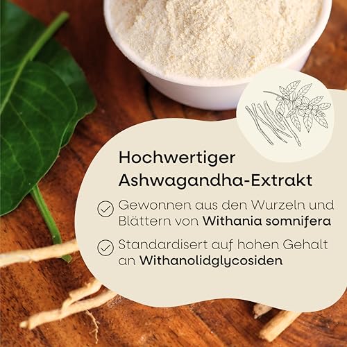 Ashwagandha Gummibärchen hochdosiert - mit Ashwaganda Extrakt und Vitamin B6-60 Stk – Bild 5