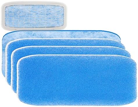 RV AC Filter Replacement for Entegra, 12.875” x 5.5” RV Air Filters Compatible with Luxury Fifth Wheel AC Vent, MERV 6 AC 160g Filter for Cleaner Air (4)