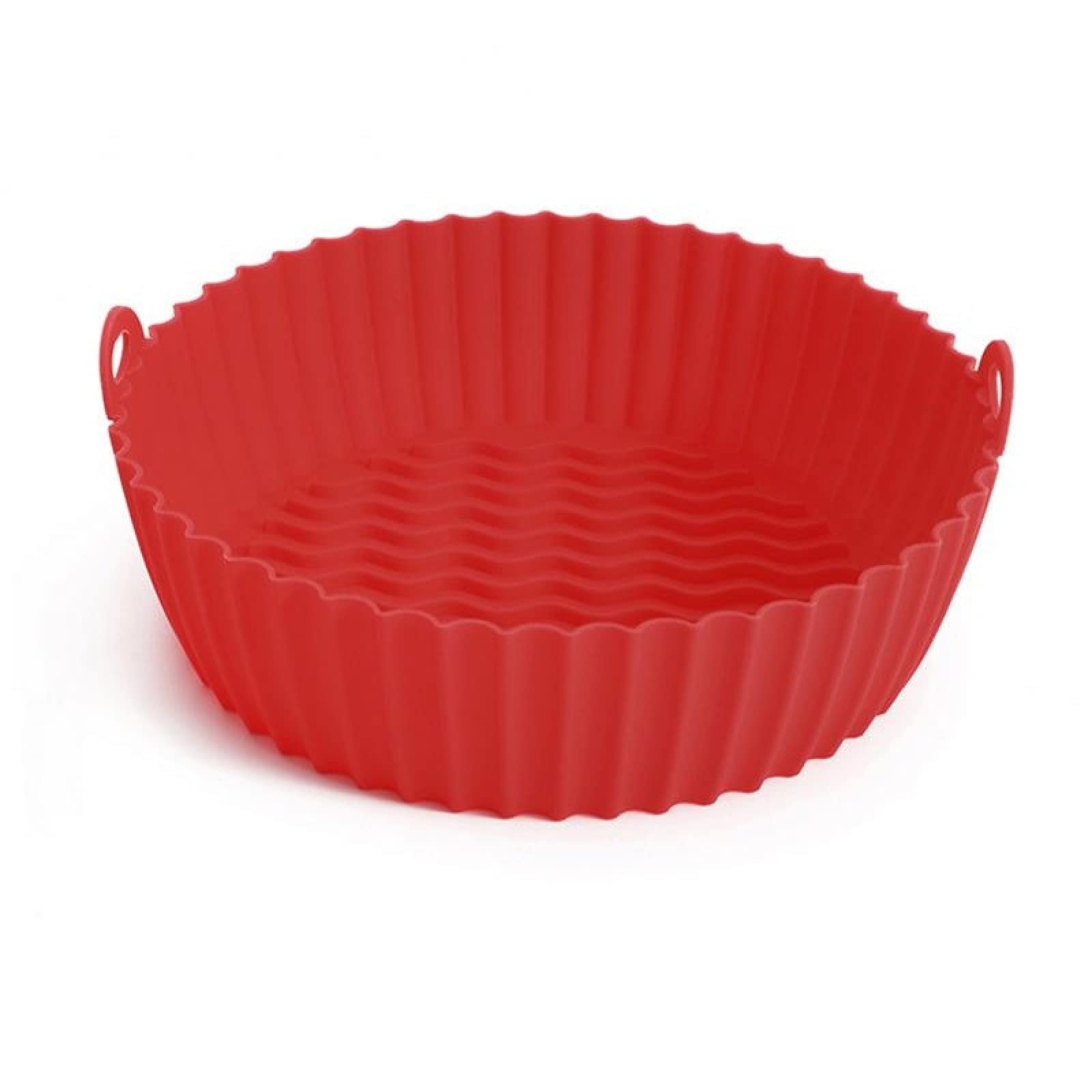 Air Fryer Silicone Pot, Panier Friteuse En Silicone Réutilisable Air