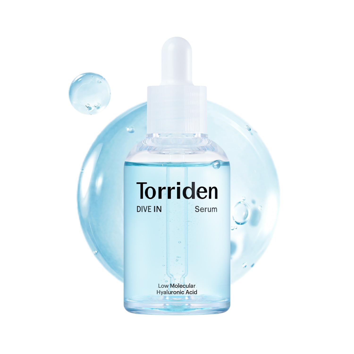 Torriden DIVE IN Hyaluronic Acid Serum for Deep Hydration | Korean K-Beauty Glass Skin Plump Glow | Lightweight Fast-Absorbing Face Serum 50ml (1.69 fl.oz.): Pack of 1 (1.69 fl.oz)