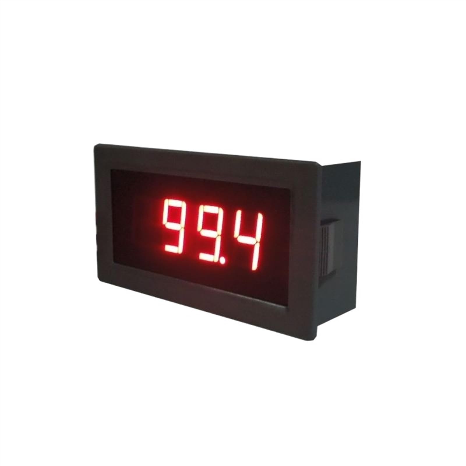 DC100A ampèremètre LED ampèremètre numérique testeur de courant ampèremètre jauge avec Shunt 100A 75mV 3 1/2 LED affichage rouge bleu(Blue)