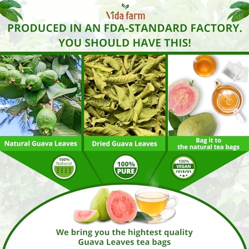 Image of VIDA FARM 125 Premium Guava Leaf Tea Bags