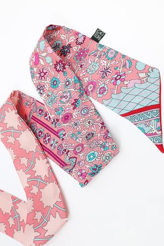 Mulberry silk Scarf hair ribbons for hair handbag scarf Tie Bundle Scarf Neckerchief Head Scarf for women 2"*35"4