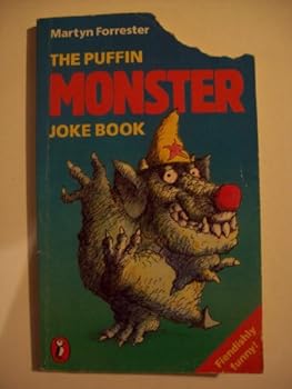 Paperback The Puffin Monster Joke Book (Puffin Books) Book