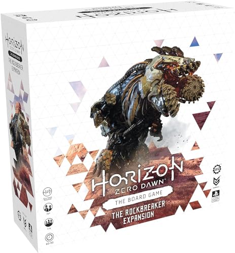 Steamforged Games | Horizon Zero Dawn | Board Game | Rockbreaker Expansion | for 1 to 4 Players Ages 14 + | Game in English