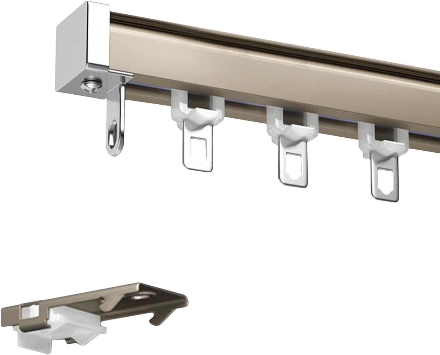 come montare binario tende a soffitto