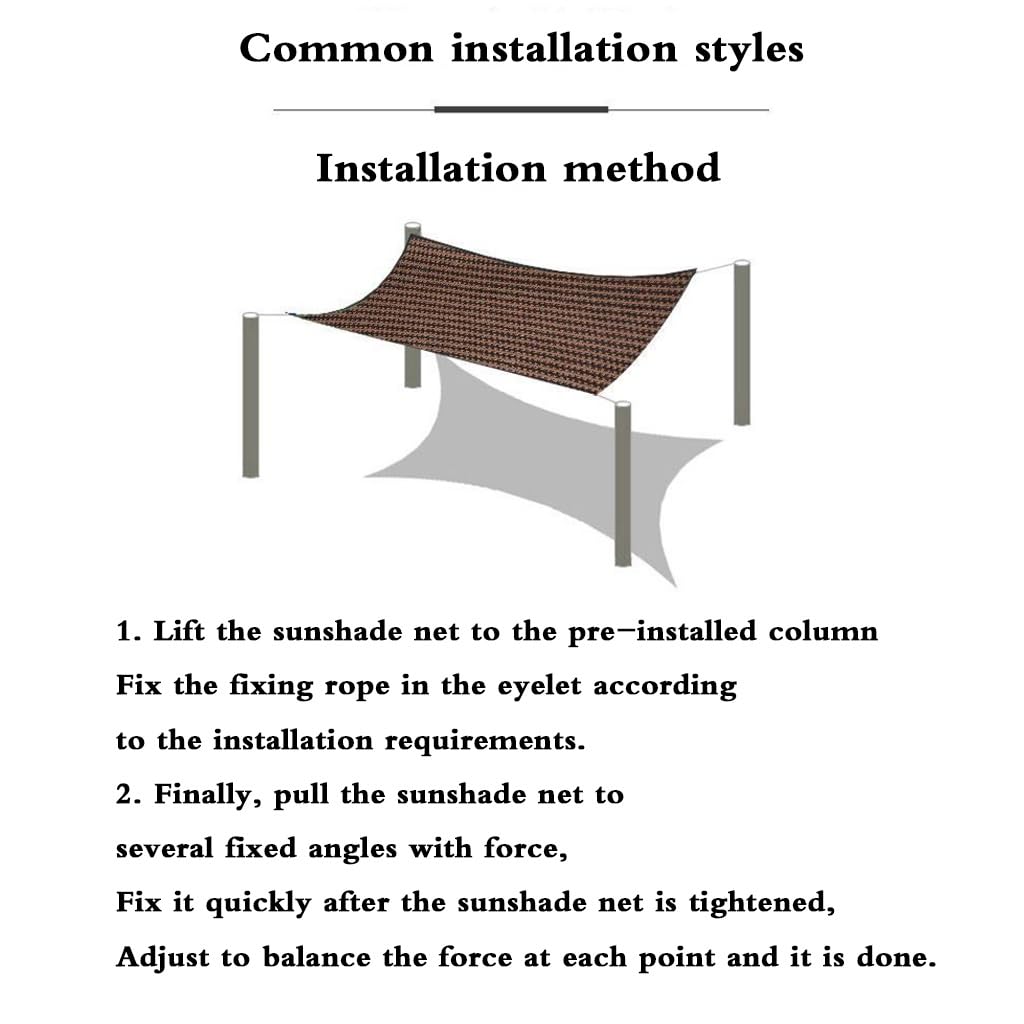 Tenda parasole per esterni, 1 x 5,5 m, marrone, impermeabile, con occhielli, per patio, giardino, pergola ed eventi, protezione dai raggi UV per attività all'aperto