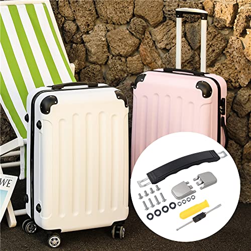 Image of RDEXP Black Luggage Handle Suitcase Strap Replacement Part 7.68 inch Long 115B B018