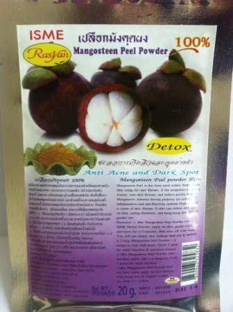 12 Pack Magosteen Peel Powder Detox 100% Anti Acne Dark Spot 20 Grams