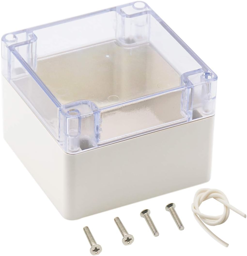 Zulkit Junction Box ABS Plastic Dustproof Waterproof IP65 Universal Electrical Boxes Project