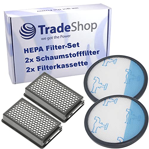 Trade-Shop - Filtro HEPA compatible con Rowenta RO3786EA RO3715 RO3715EA RO3718 RO3718EA RO3724 RO3724EA RO3731 RO3731EA RO3753 (sustituye a ZR005901)