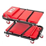 RTJ 47 Inch N-Creeper Seat with Adjustable Headrest, Red