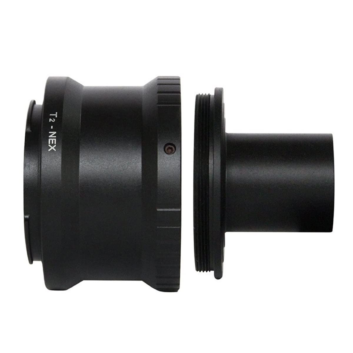 Adaptador T2 for Montura de cámara Micro, Accesorio for telescopio, Lente microscopio con Puertos 0,91 Pulgadas,965 ", 1,25" Piezas para telescopio astronómico(with 1.25 Adapter)