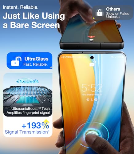 Image of UltraGlass TOP 9H+ Armor for Samsung Galaxy S26+ Plus Screen Protector [NO.1 Military Grade Protection] S26+ Plus Screen Protector Tempered Glass 26 Plus Case Friendly, One Pull Install, 2 Pack