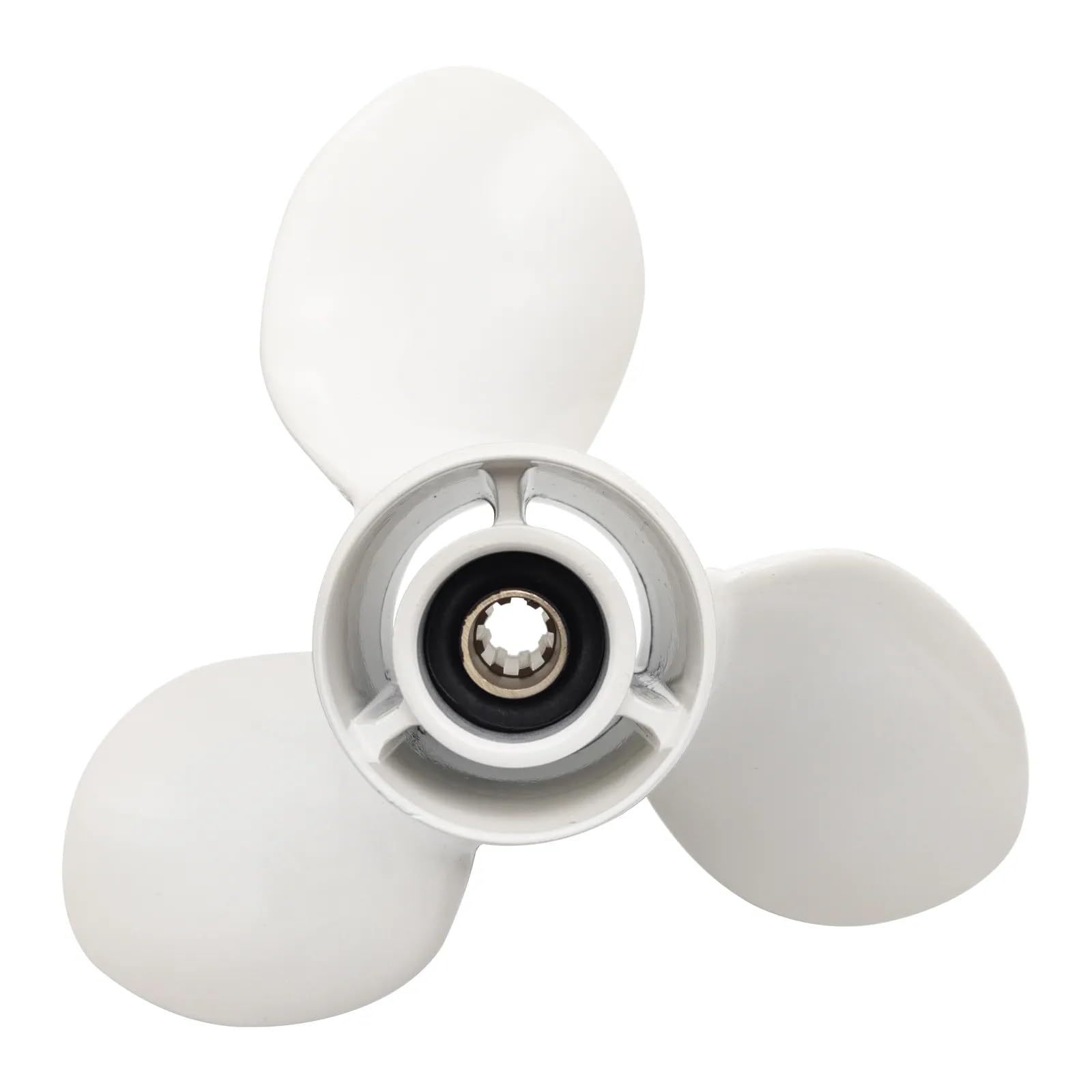 Hélice de Aluminio 9 1/4x11-J Compatible with 15HP Outboard Motor