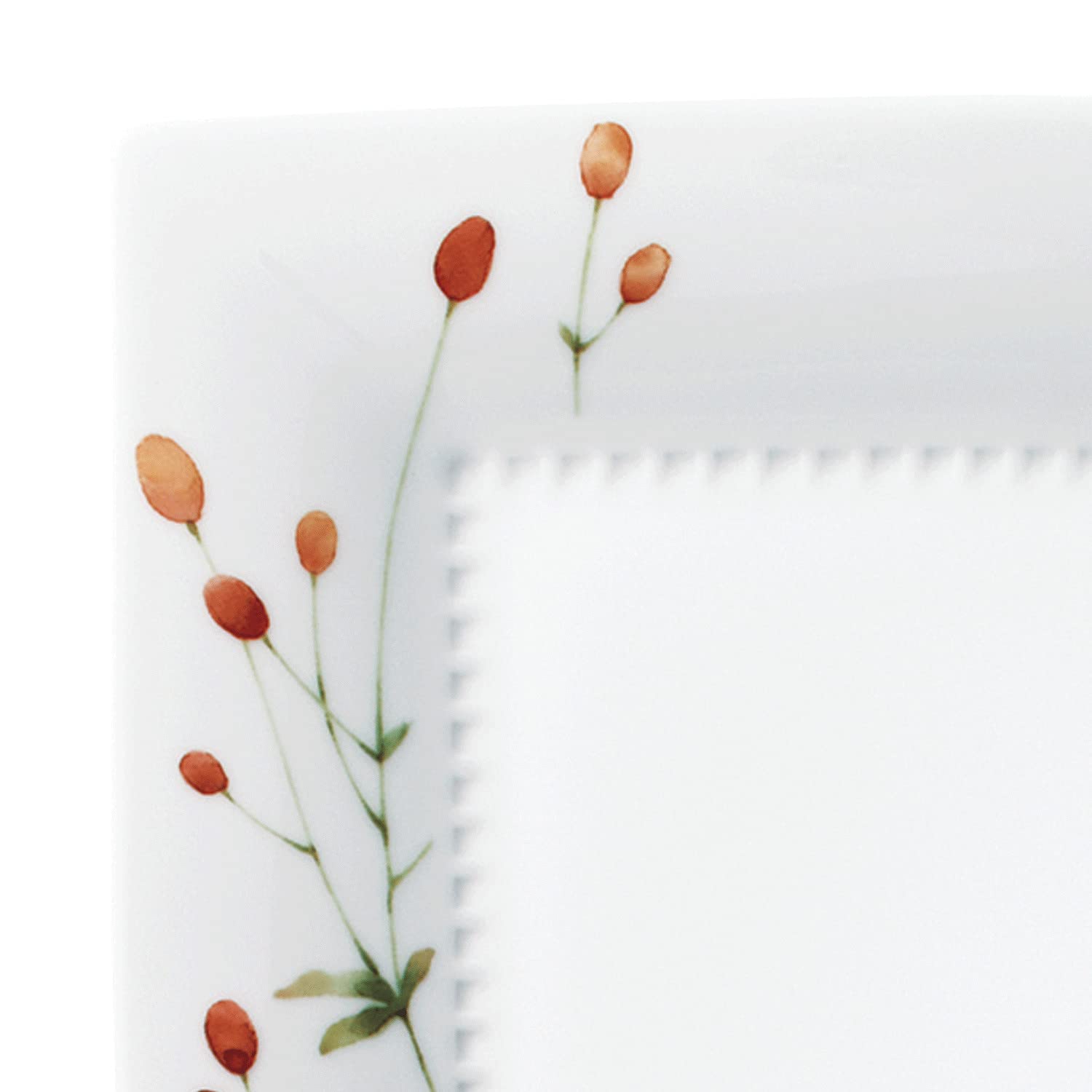 ノリタケNoritake あづまの路（われもこう）23cm角皿プレート6枚セット ノリタケNoritake あづまの路（われもこう）23cm角皿プレート6枚