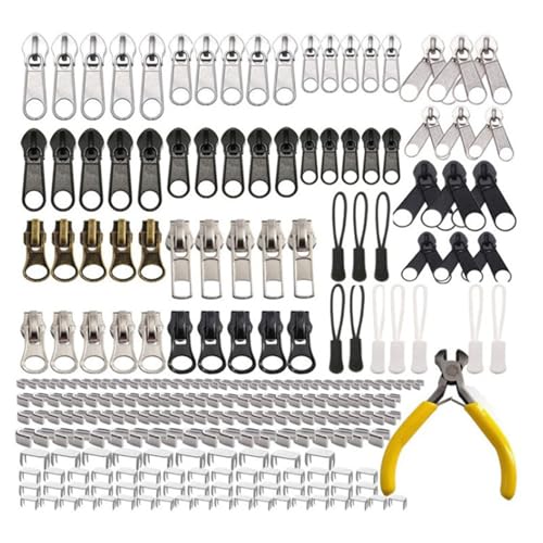 Kit de réparation de fermeture éclair Nymora ensemble de curseurs durables