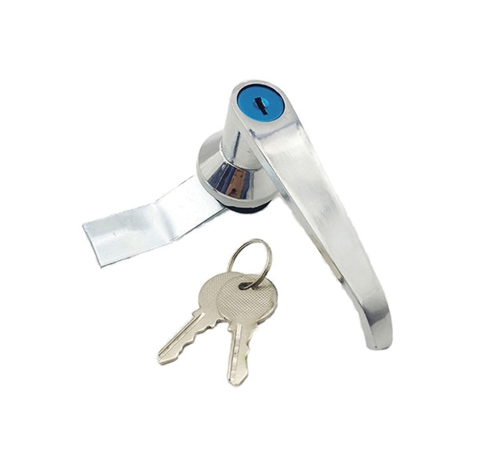 WPOIYHGBY Factory Direct Supply MS301 Zinc Alloy Swing Industrial Cinet Door L Handle Panel Lock 1Pcs