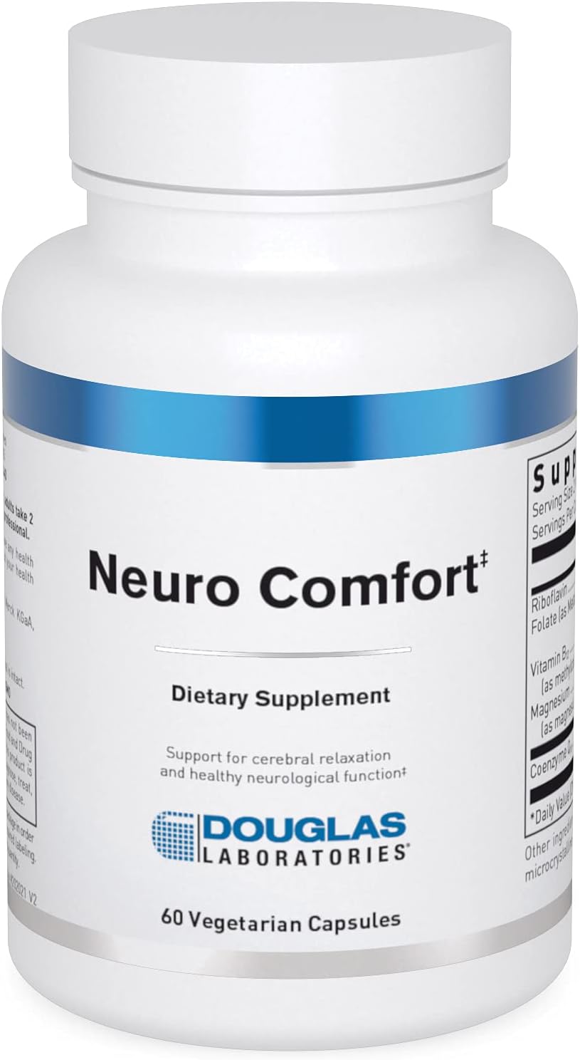 Douglas Laboratories Neuro Comfort | Coenzyme Q-10, Magnesium, and B Vitamins for Brain Support | 60 Capsules