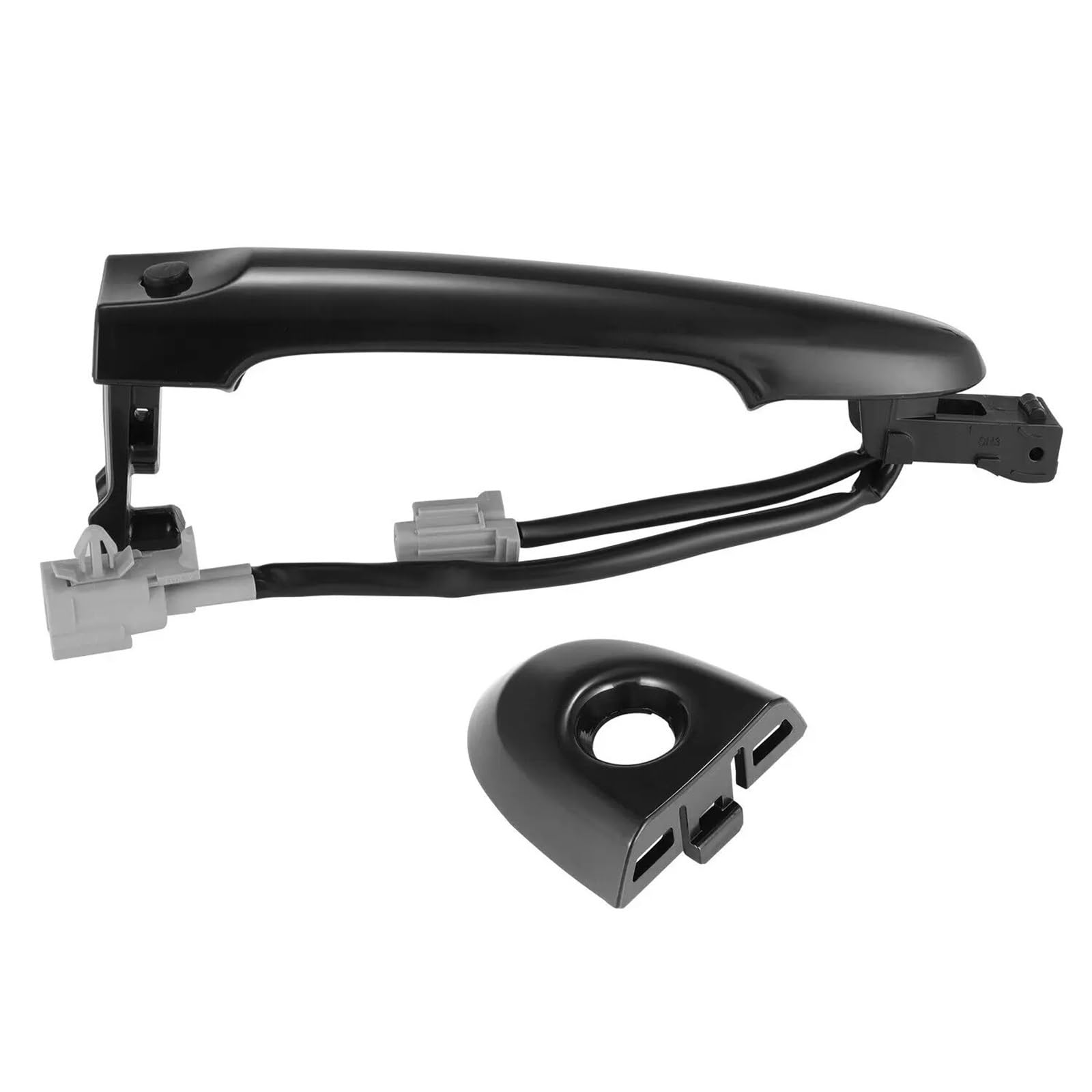 DUHNXUJ Car Door Handle for Nissan for Juke 2010-2019 Front Door Handle Driver Right Side Keyless Entry 80644-3WC2A 80640-3WC2A