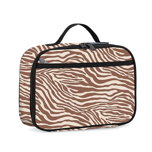 rickyh style Lunch Box with Padded Liner, Spacious Insulated Lunch Bag Durable Thermal Lunch Cooler Pack with Strap for Men Women Boys Girls Adults School Sports Beach Picnic Work Camp,2 Pocket