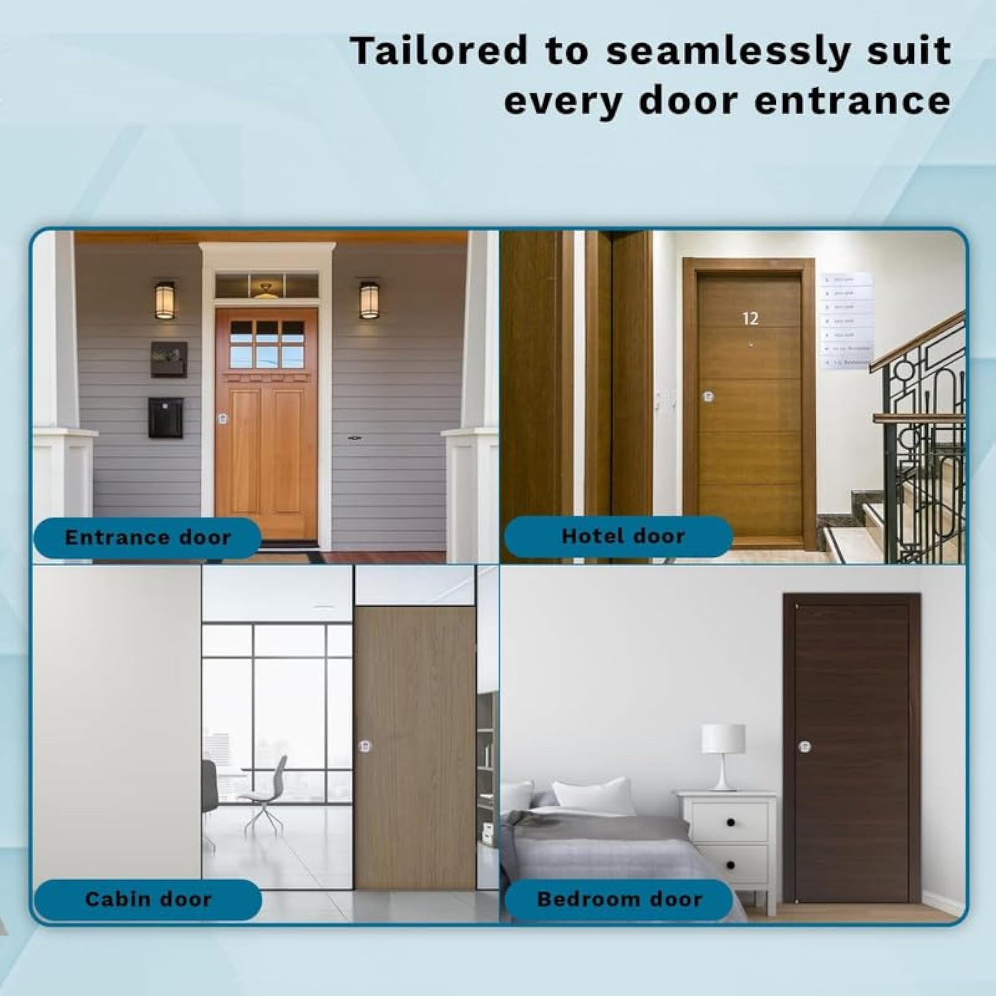 High Security Stainless Steel Cylindrical Lockset