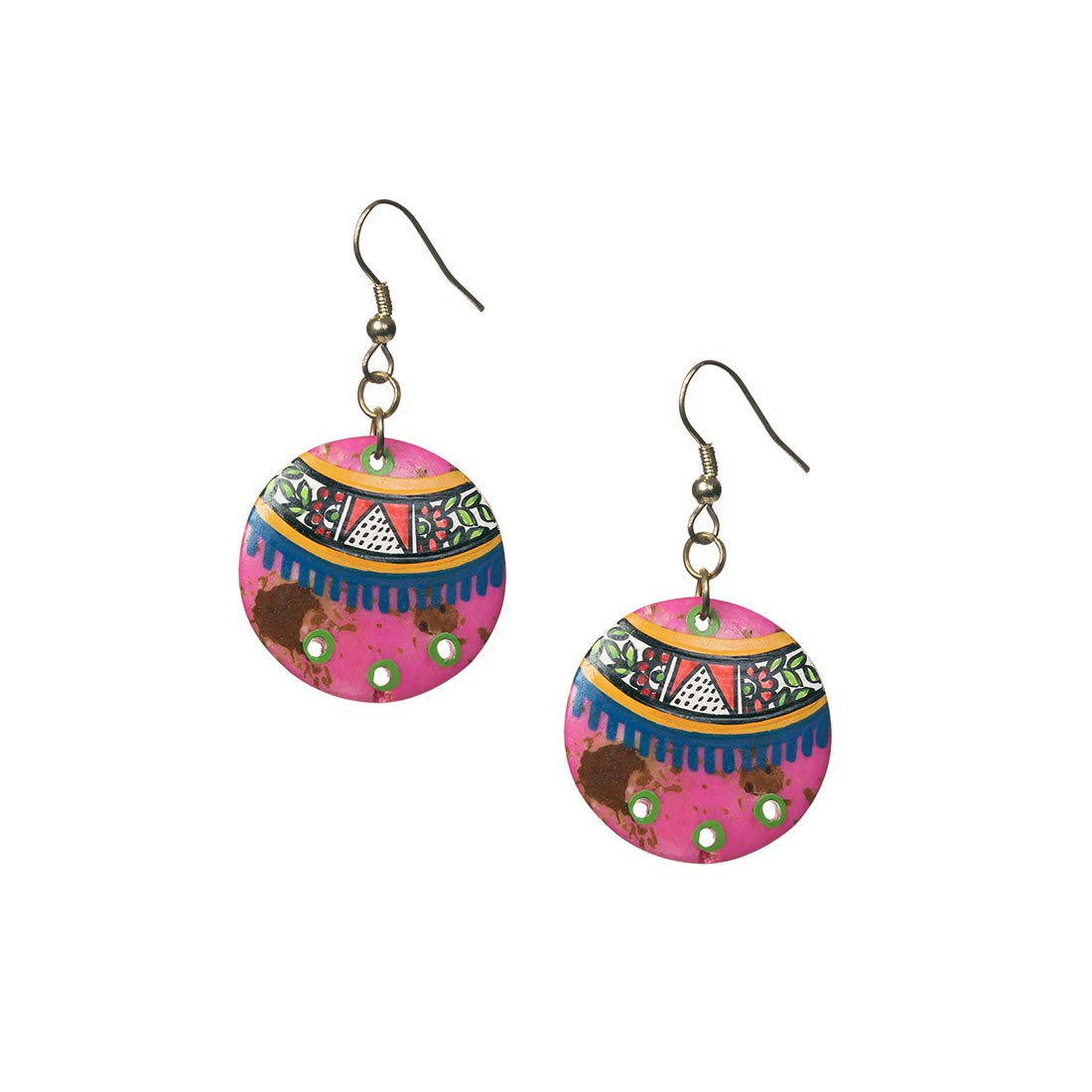 ExclusiveLane Dangler Earrings for Women (Punch Pink) (EL-030-036) (B08LL3MX2D) Amazon Price History, Amazon Price Tracker