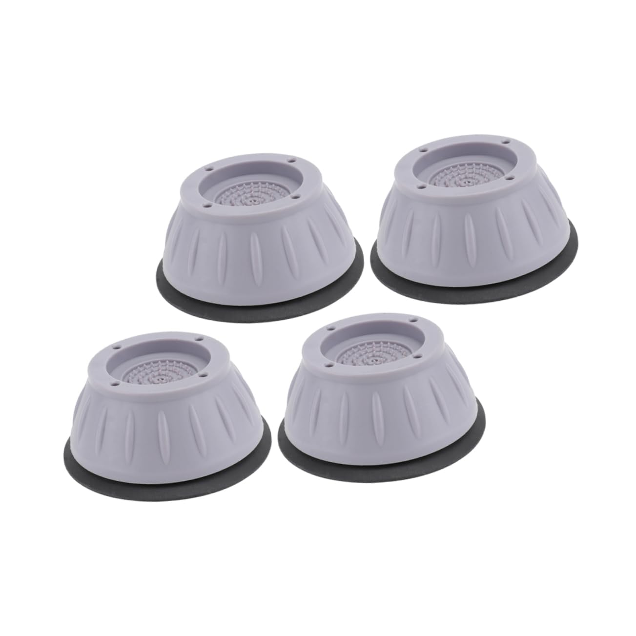 Mikikit Washing Machine Vibration Pads Anti-slip Mat Home Use Washer Pads Anti-skid Heighten Base