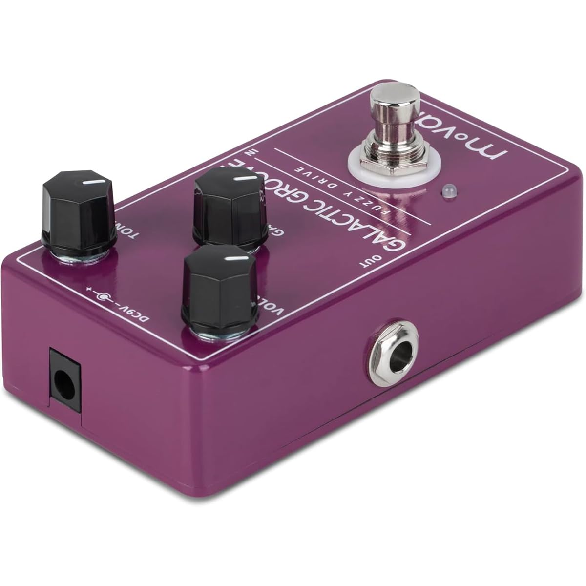 MP-102 - Galactic Groove Fuzzy Drive, pedale per chitarra Op-Amp simile al Fuzz