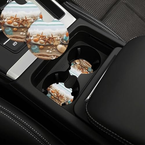 Portavasos para auto 2 piezas antideslizante negro miniatura 1